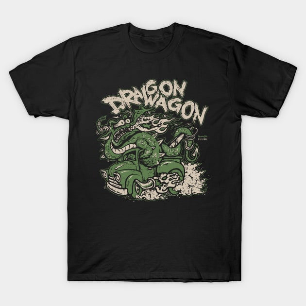 Dragon Wagon T-Shirt by heartattackjack